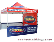 10 x 10 Pop Up Tent - Cycle Gear